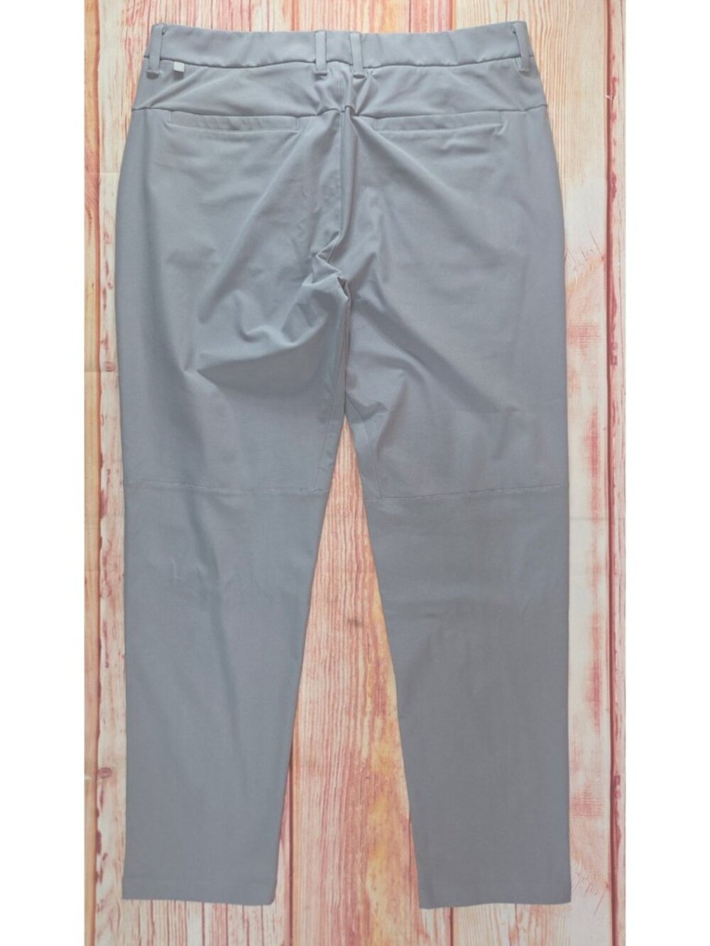 CRZ Yoga Mens Gray Slim Fit Stretch Pants 33x28 Lightweight - Picture 3 of 6